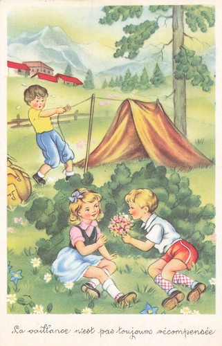 Illustree camping montage - illustree,
