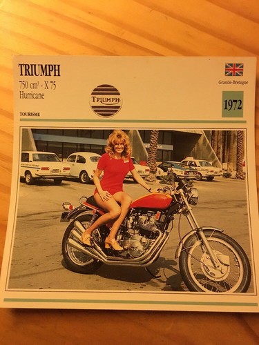 Triumph 750 cm3 x75 - 750, hurricane