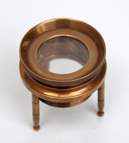 Loupe verre trépied - verre,