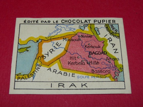 Chromo irak 128 chocolat - n°128,