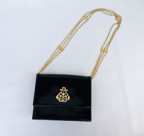 Sac main chaîne cuir - à,