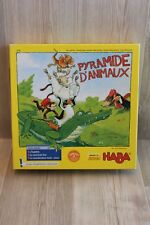 Jeu de société pour enfants HABA - La Pyramide d'animaux - en bois - équilibre