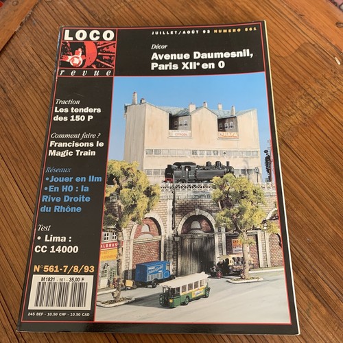 Loco revue 561 - n°561, reseau