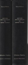 FABRE D'OLIVET HISTOIRE PHILOSOPHIQUE DU GENRE HUMAIN L'AGE D'HOMME complet