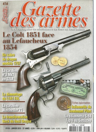Gazette des armes 416 colt - des,