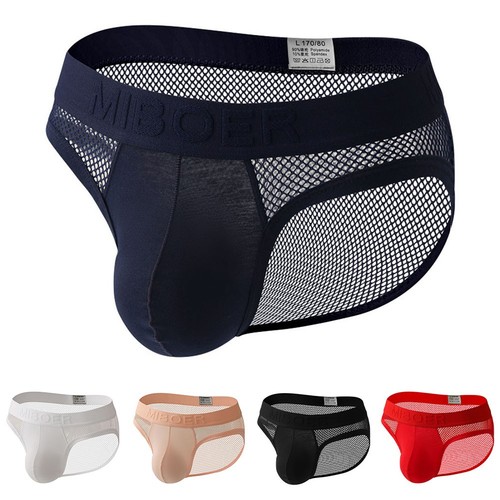 Slip sexy résille bombée