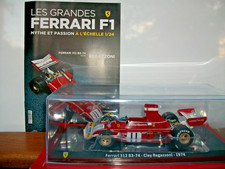 Collection F1 au 1/24 N°32 les Grandes Ferrari 312 B3-74 Regazzoni  1974 + revue