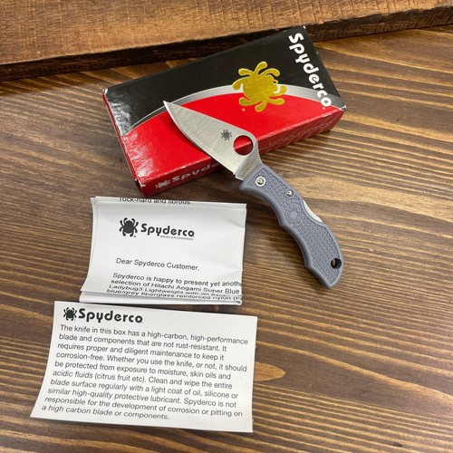 Spyderco ladybug super blue - spyderco,