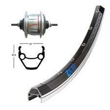 Roue arrière 36 trous frein