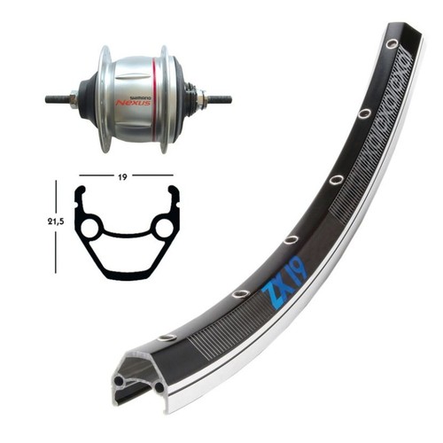 Roue arrière trous frein - trous,