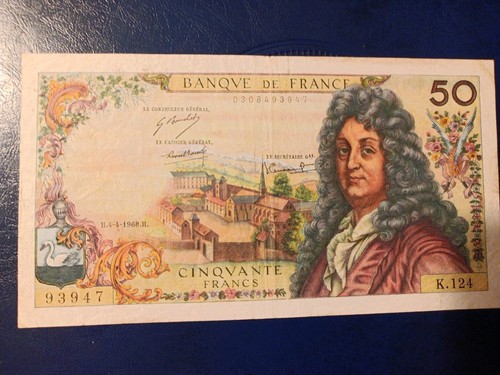 Franc racine billet banque - 50,