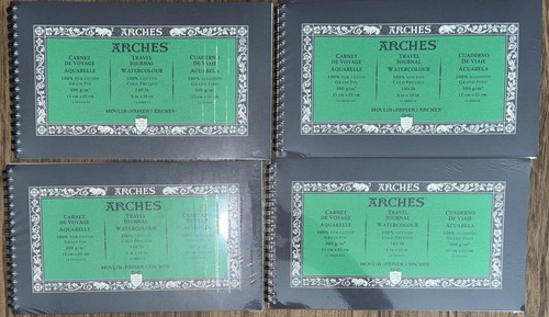 Arches 4pk watercolor - 4pk, travel