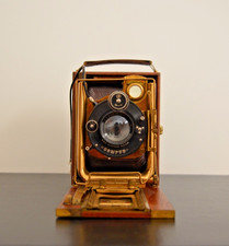 Appareil photo ancien à soufflet – COMPUR – années 1930