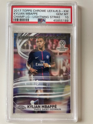 Kylian mbappe topps chrome - kylian,