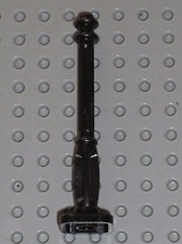 LEGO black Lamppost 2039 11062