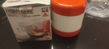fromagère vintage seb orange jamais servi