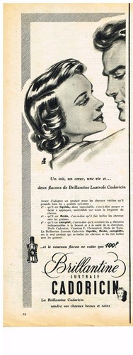 Publicite advertising 1952 - advertising,