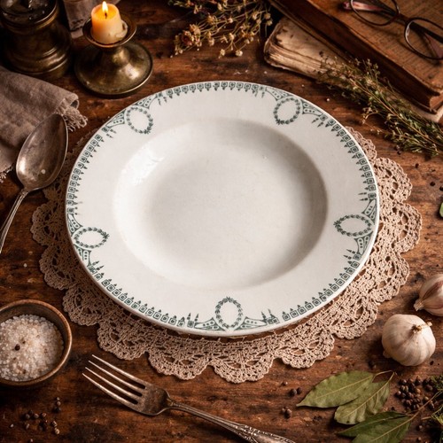 Assiette creuse ancienne