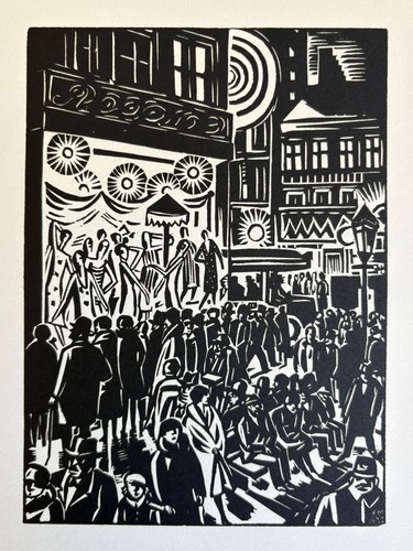 Frans masereel gravure - masereel, sur