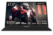 JAPANNEXT 17.3-Inch IPS Mobile