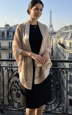 Frangi Châle Étole 100% Soie