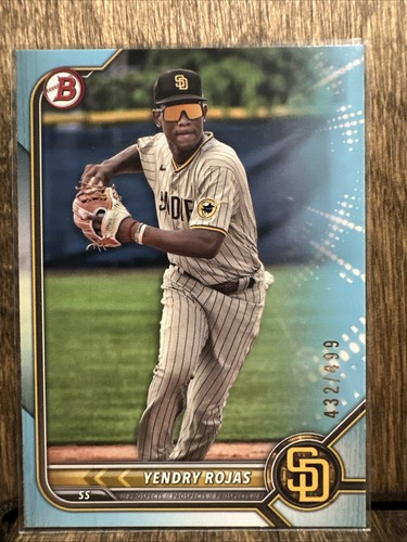 2022 bowman draft - 2022, yendry