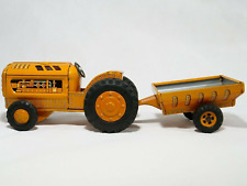 Kokyu Shokai Japan Tracteur avec remorque tôle friction 25 cm tin toy