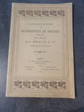 Q2-Catalogue illustré des héliogravures en couleurs- Braun &cie- Dornach- 1921