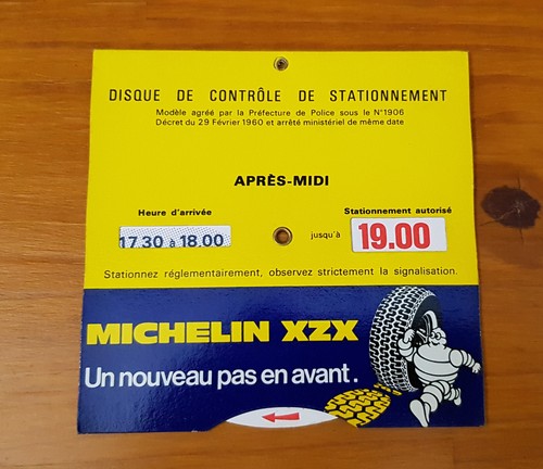 Disque stationnement - de,