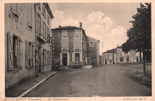 Carte postale montemboeuf - carte,