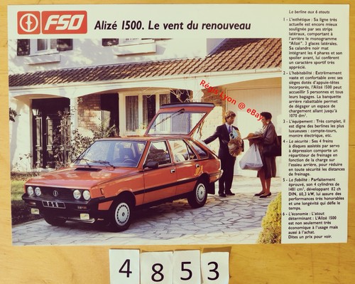 Fso polski fiat alize 1500 - alize,