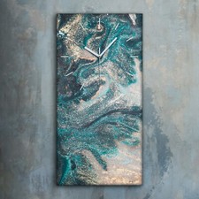 Horloge décorative sur toile