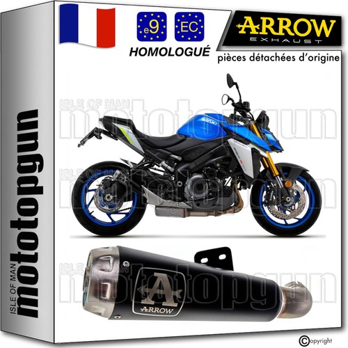 Arrow pot echappement approuve - echappement,