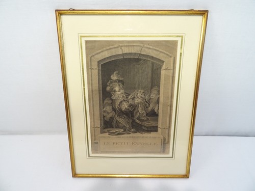 Gravure cathelin peint par f - gravure, l