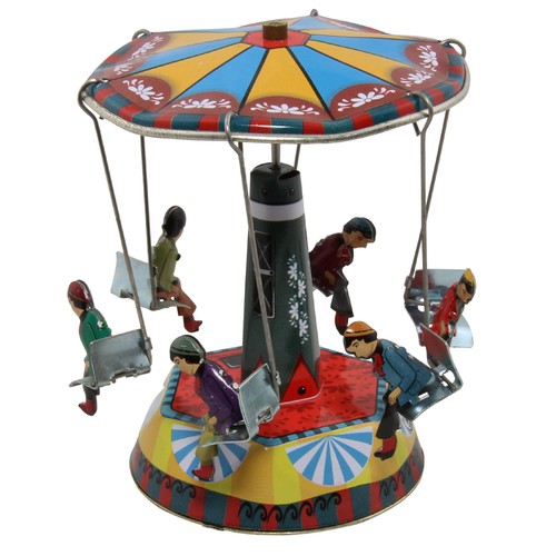 Jouet étain carrousel - jouet, en