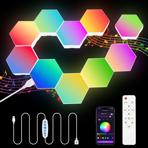 Panneau led hexagone - panneau,