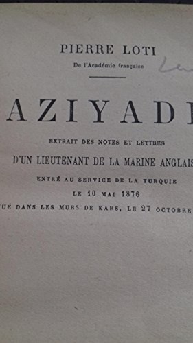 Pierre loti aziyadé - pierre,