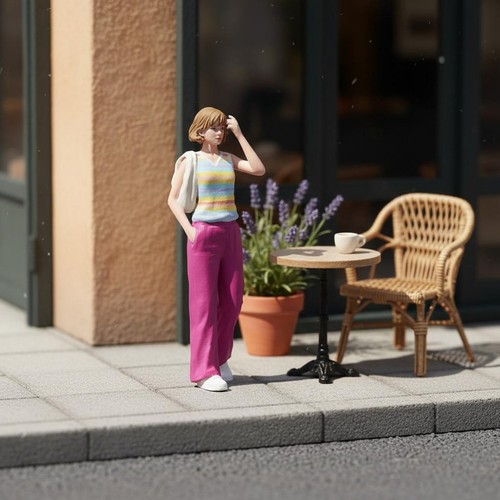 Personnage miniature peint - personnage,