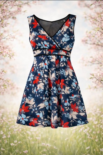 Robe l33 bleu marine - 💜,