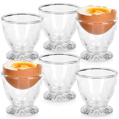 Porte oeufs verre 6 - porte-oeufs,