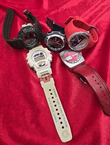 Lot montres vintage casio - montres,