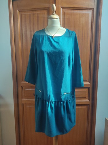 Robe longue bleu - bleu, canard