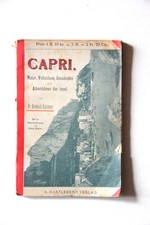 Capri. Natur, Volksthum, Geschichte und Alterthümer der Insel. Vienne, 1895.