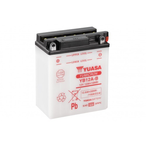 Batterie moto yuasa yb12a - moto,