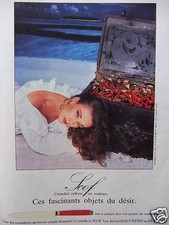 PUBLICITÉ 1985 SCOF COUTELIER