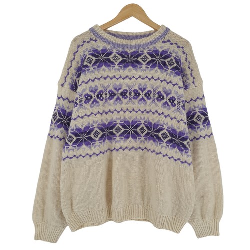 Pull vintage scandinave fair - pull,