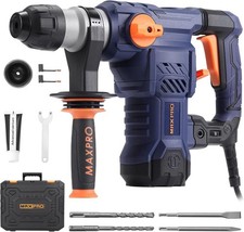 Marteau Perforateur Électrique SDS-Plus 1500W Perforateur Burineur 5.5J 6 Vit...