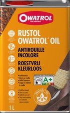 Rustol antirouille incolore stoppe et stabilise la rouille 1L OWATROL