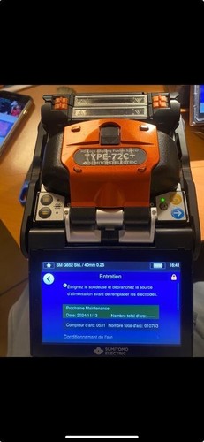 Soudeuse fibre optique
