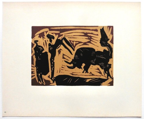 Pablo picasso linogravure 1962 - pablo,